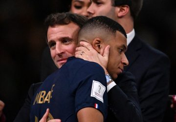 macron mbappé france coupe du monde argentine