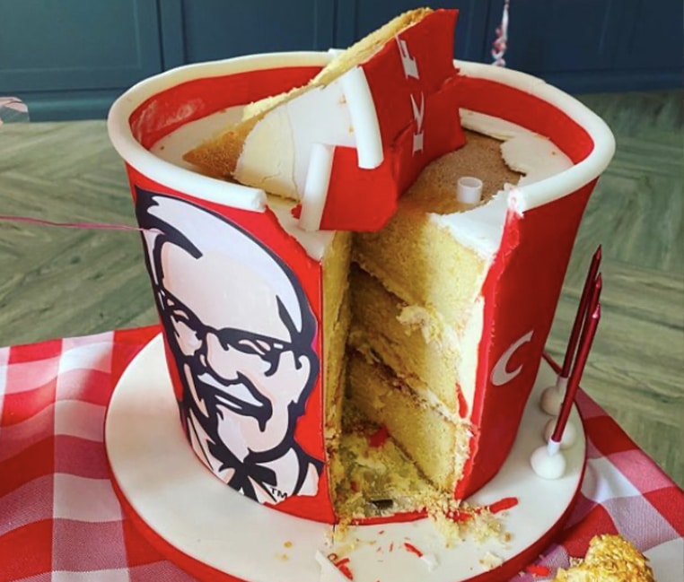 anniversaire thème KFC original couple