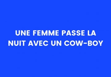 blague cow boy