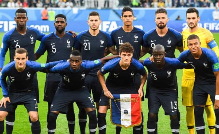 equipe de france detail porte-bonheur argentine coupe du monde finale