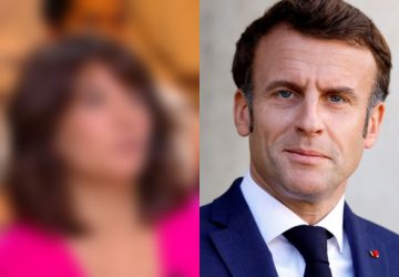 estelle denis animatrice emmanuel macron video equipe de france