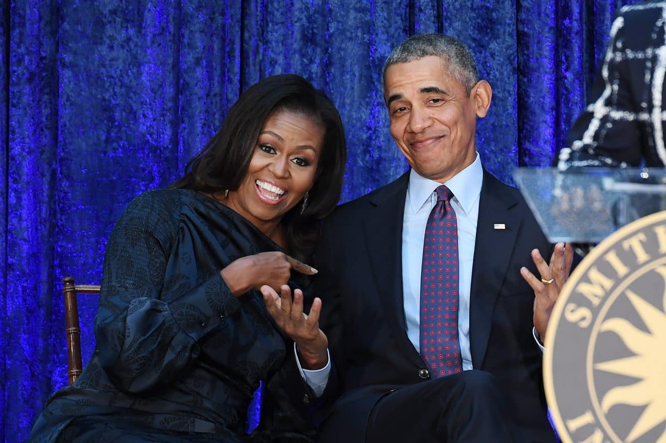 Michelle barack obama président usa couple