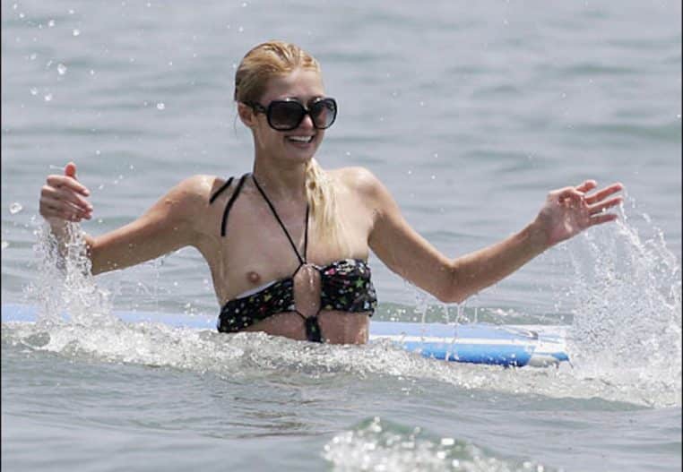 paris hilton accidents