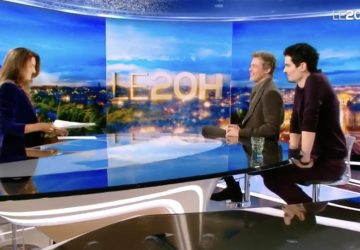 Anne Claire Coudray TF1 20h Brad Pitt Acteur