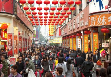 Chine foule covid pandemie