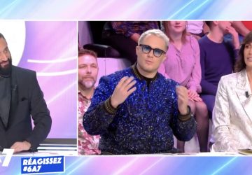 Cyril Hanouna TPMP boucle d'oreille accessoire nouvelle année
