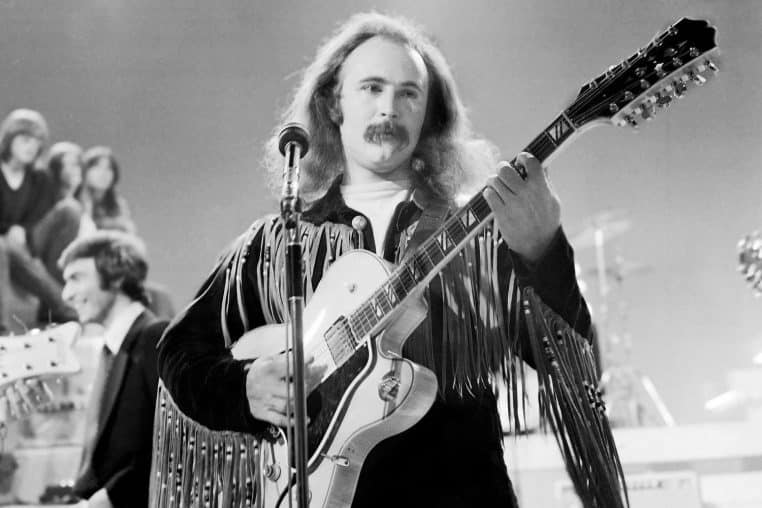 david crosby années 60 rock musique