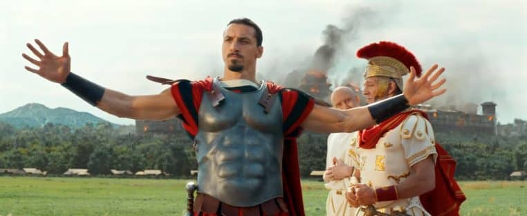 zlatan ibrahimovic football PSG cinéma astérix et obélix cinéma