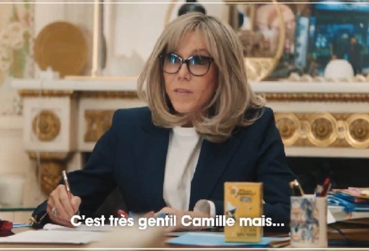 Les Pièces jaunes : Brigitte Macron dans un sketch avec Camille Combal qui fait bien rire les internautes