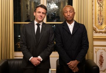 Pharrell Williams emmanuel macron Élysée musique