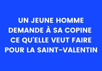 SAINT-VALENTIN BLAGUE