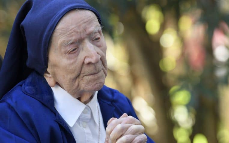 soeur andré 118 ans doyenne humanité