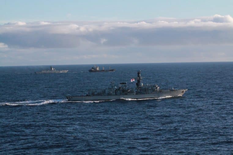 Un navire de guerre Russe aperçu dans le détroit du Pas-De-Calais