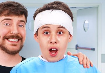 youtubeur mrbeast malvoyants aveugle opération vidéo