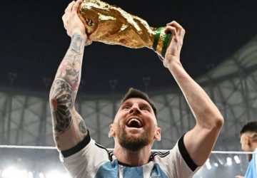 lionel messi trophee coupe du monde
