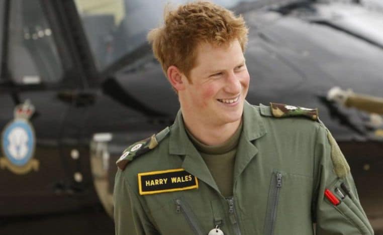 prince harry armee