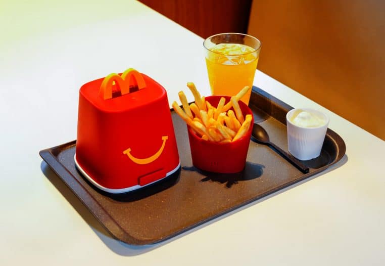 vaisselle réutilisable fast food mcdonalds france