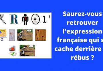 énigme rébus france langue expression devinette