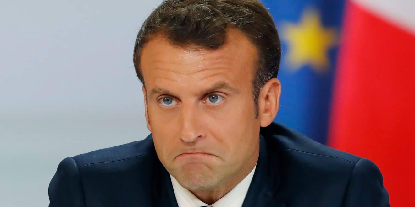 emmanuel macron président sondage popularité covid retraites