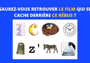 énigme devinette rébus tdn film cinéma