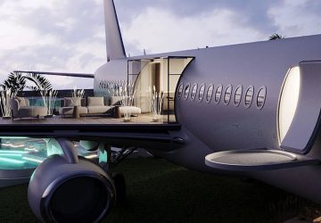 avion Boeing transformé villa de luxe Bali voyage