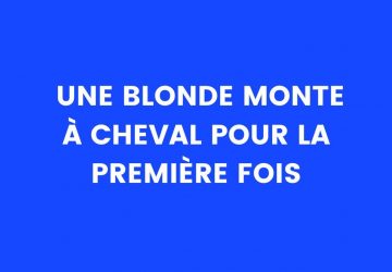 blague blonde