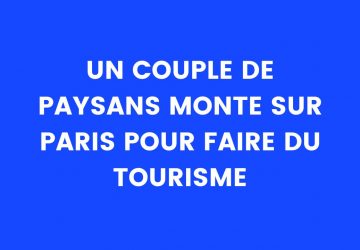 blague tourisme