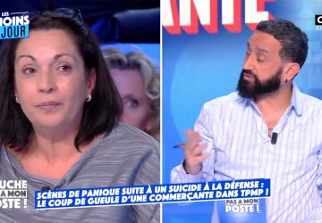 Une commerçante inquiète sur TPMP