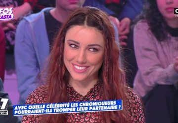 delphine wespiser robe rouge sublime nouveau projet