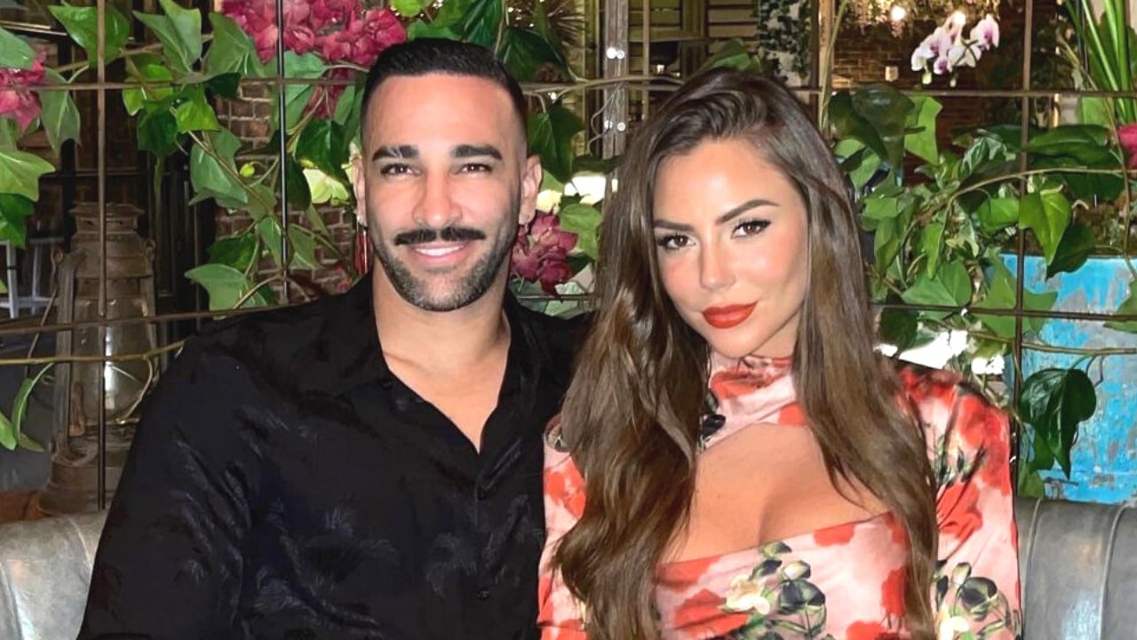 Léna Guillou et Adil Rami