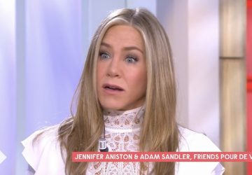 Jennifer Aniston dans "C à vous"