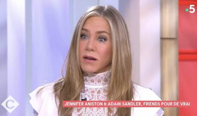 Jennifer Aniston dans "C à vous"