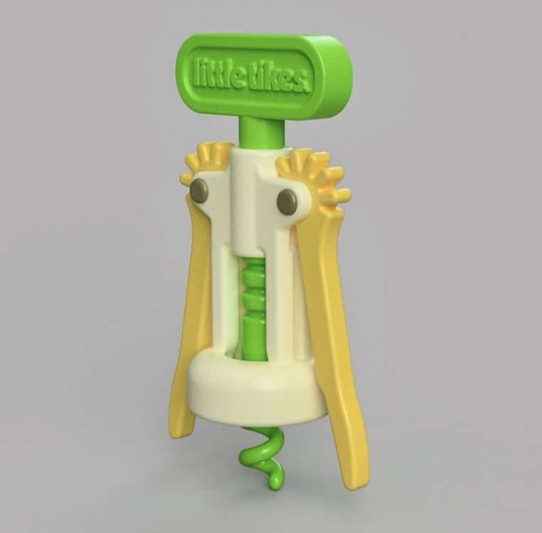 Jouets pour enfants censés représenter des thèmes de la vie d'adulte