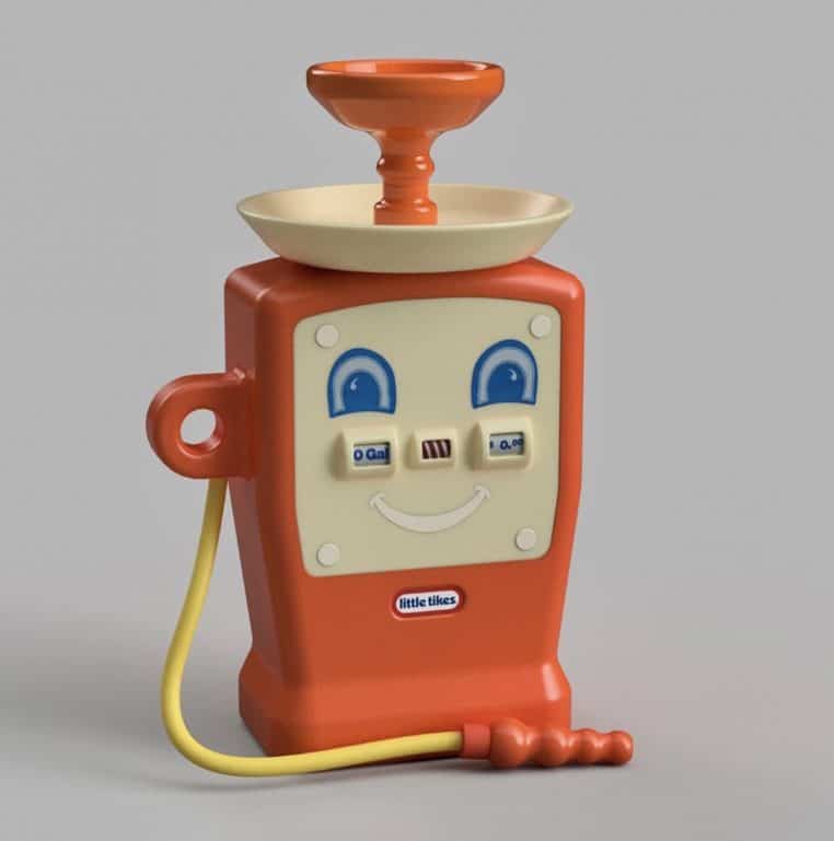 Jouets pour enfants censés représenter des thèmes de la vie d'adulte