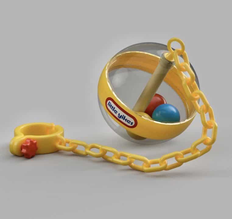 Jouets pour enfants censés représenter des thèmes de la vie d'adulte