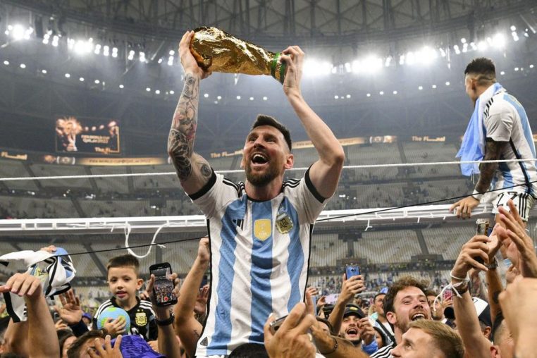 lionel Messi champion du monde football argentine