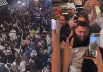lionel messi argentine restaurant émeute coupe du monde football