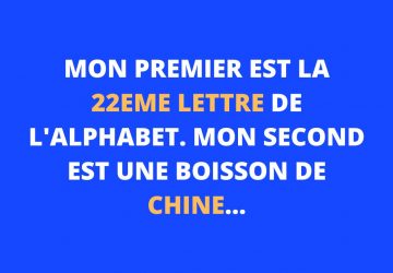 Énigme du jour