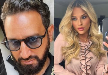 Kelly Vedovelli et Cyril Hanouna