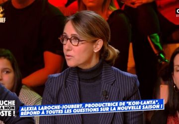 denis brogniart alexia laroche joubert defense animateur