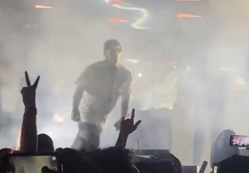 rappeur mort scene