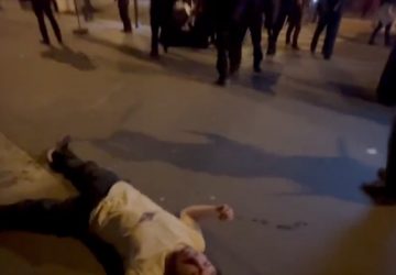 homme a terre violence policiere