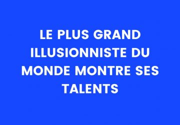blague illusioniste