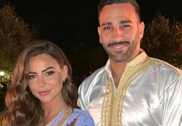 Léna Guillou et Adil Rami