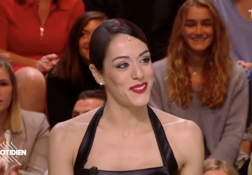 sofia essaidi chanteur enfoires troupe concert