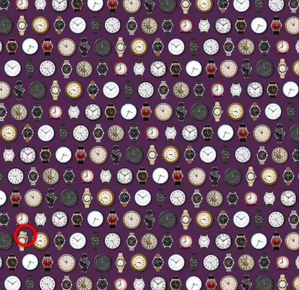 Solution de l'énigme des montres