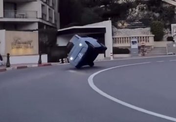 virage voiture monaco