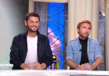 Christophe Beaugrand partage des clichés souvenirs avec son compagnon pour un jour spécial