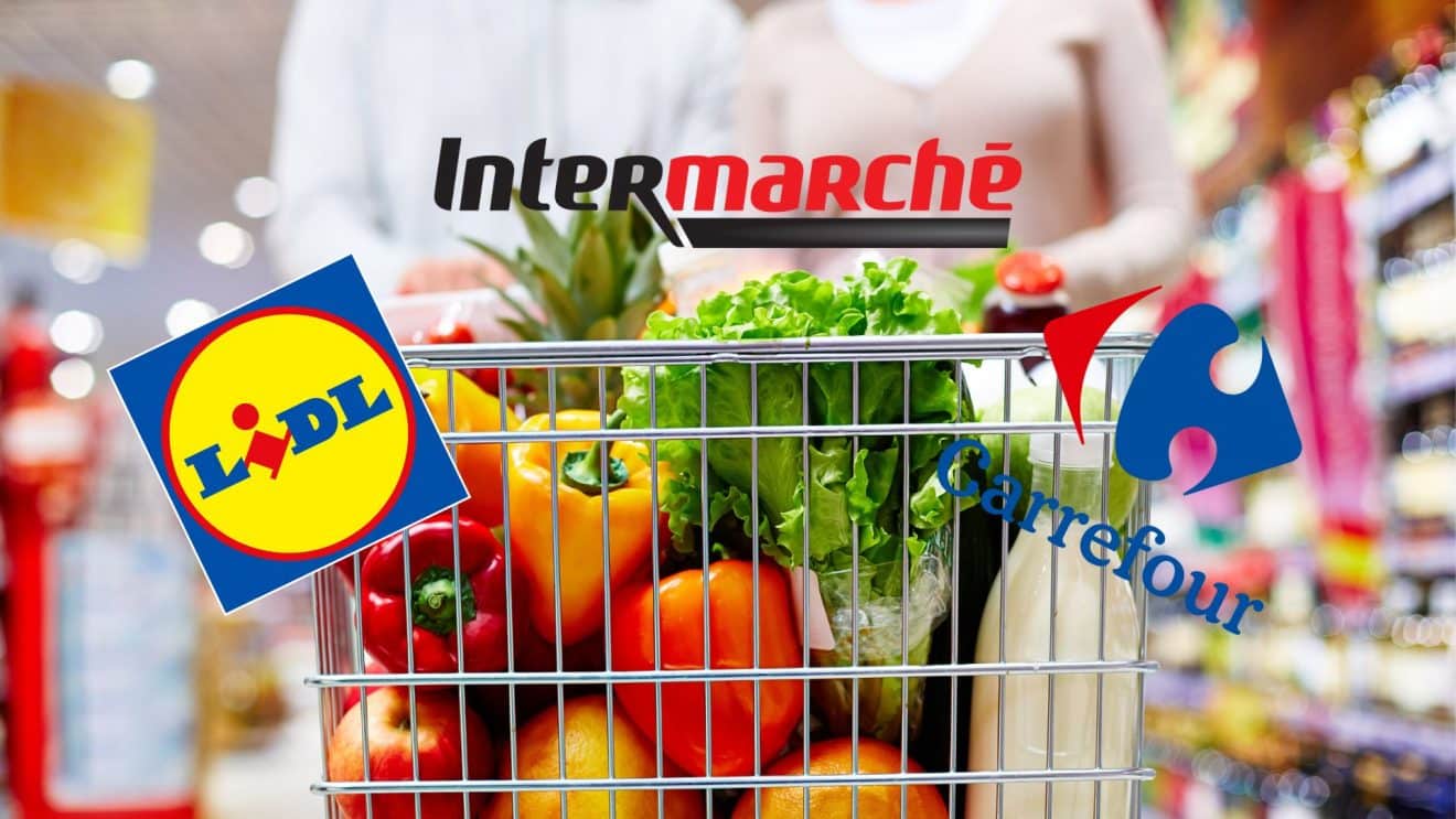 courses inflation nourriture france politique conso argent carrefour lidl intermarché leclerc consomatteur