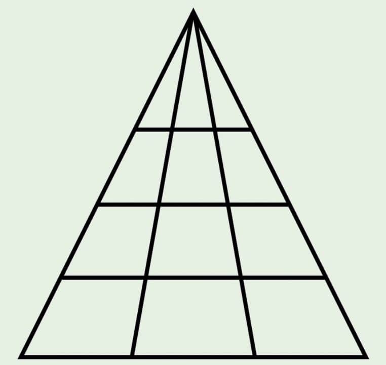 Énigme du jour : saurez-vous trouver le bon nombre de triangles